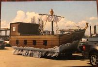 LIVE AUCTION - Mardi Gras- Pirate Ship Float 202//138